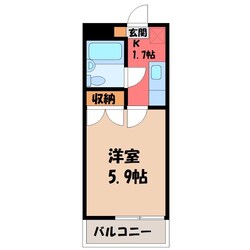 メゾン兵庫塚の物件間取画像